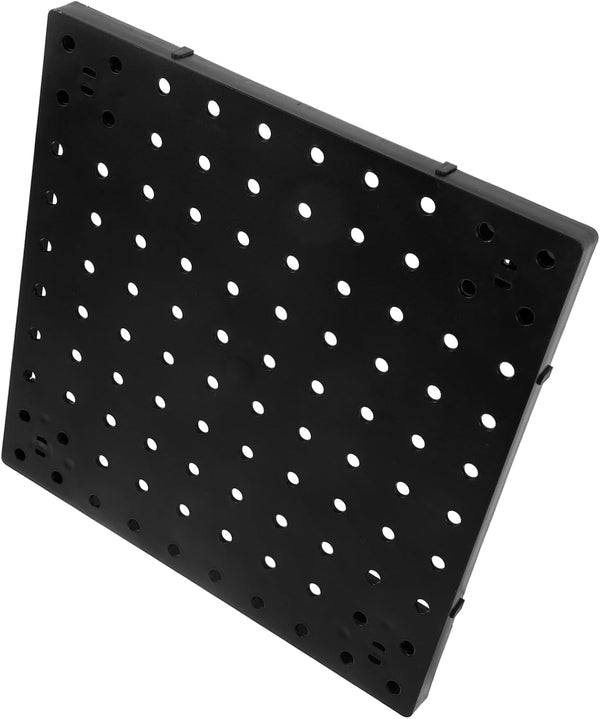 Ciieeo Metal Garage Wall Panels Workbench Utility Pegboard Storage Wall Organizer Bins