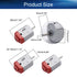 Heyiarbeit 5pcs 3V 16500RPM DC Motor Round Shaft Micro Electric Motor for DIY Electronic Equipment Model