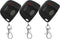 Kingdder 3 Pieces Garage Door Remote, Compatible for Multicode 300mhz 10 Dip Switch 3089 3060 3070 Gate Opener with