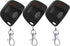 Kingdder 3 Pieces Garage Door Remote, Compatible for Multicode 300mhz 10 Dip Switch 3089 3060 3070 Gate Opener with