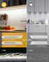 2 Pack 5000mAh 13FT Closet Counter Under Cabinet Lighting Wireless, COB Motion Sensor Led Light Strips Indoor