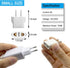 6 Pack European to US Plug Adapter, EU to US Power Plug Converter, 220v to 110v Adapter for Travel, American Plug