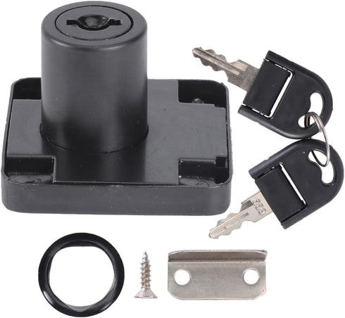 DOITOOL 3pcs Office Files Cabinet Lock Zinc Alloy Lock Keys Diameter Easy