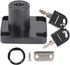 DOITOOL 3pcs Office Files Cabinet Lock Zinc Alloy Lock Keys Diameter Easy