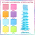 Pop Up Sticky Notes (32 Pads) - 3x3 Refills, 8 Bright Color Self-Stick Note Pads, 1600 Sheets for Home, Office, School
