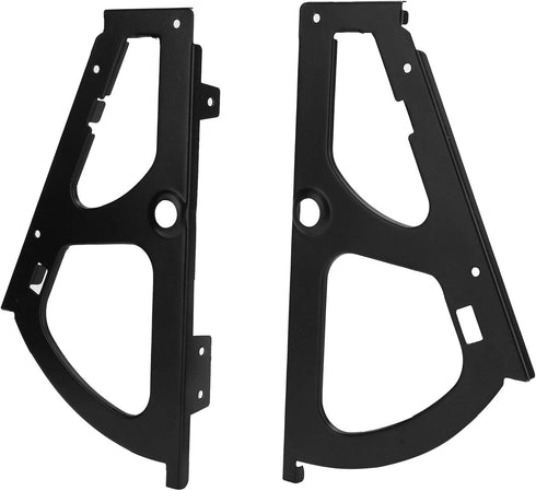 Fesjoy 2 Black Shoes Cabinet Hinge Rustproof Furniture Turning Rack Accessory for Home, Office Cold Rolled Steel Pcs