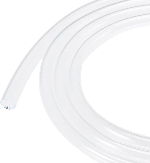TOP-VIGOR 10mm ID 12mm OD PVC Clear Vinyl Tubing, 1M Length Food Grade Flexible Water Pipe for Transfer