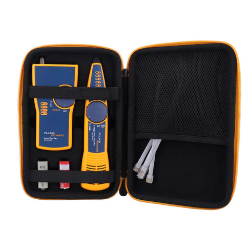 Aenllosi Hard Carrying Case for Fluke Networks IntelliTone Pro 200 Toner and Probe Kit