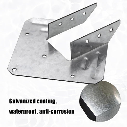 CNQLIS 18-Gauge Hurricane Tie, Heavy Duty Joist Hangers, 1.2mm for Roofing Trusses, 30 Pcs