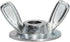 Rok 1/4" 20 (25) Hardware # - Heavy Duty Die Cast Zinc Metal Wing Nut with Washer Base for Hurricane Shutter Panels