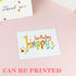YINUOYOUJIA 50 Packs A7 Envelopes, 5x7 Self Seal Cards, Square Flap for Wedding, Baby Shower, Mailing