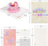 Pop-Up Congratulations Card for New Baby Girl