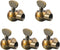 jojofuny 5Pcs Wall Sconce Arm Adapter with 180 Rotating Metal Connector for