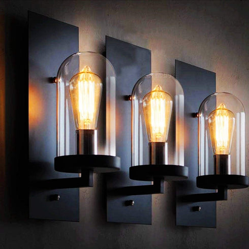 12-Pack Bulb 40W ST64 2200K E26 Dimmable Edison Light - Vintage Squirrel Cage Filament Amber Glass Incandescent Lamps