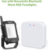 NOVOSTELLA Smart Wireless BT Mesh Hub Smart LED Flood Lights, for NTF71 NTF72 ONLY, Compatible with Amazon Alexa, Google Assistant for Remote Control, Voice Control by NOVOSTELLA