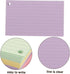 4sets TEHAUX Pre-hole Punched Flash Cards Binder Loose-leaf for Studying Organizing Ideas and Daily Use Blank Cards