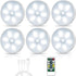 LED Closet Lights Wireless Motion Sensor Puck Light, Newest Version USB Rechargeable