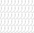 50Pcs White Cup Hooks, 1-1/4 Inch Heavy Duty Screw-in Metal Mug Hooks, Vinyl Coated Screw Hooks