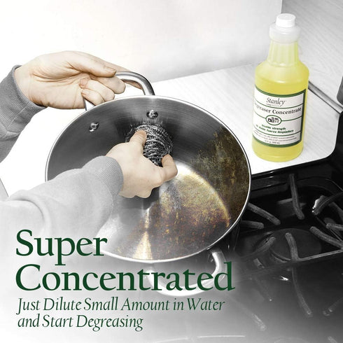 STANLEY HOME PRODUCTS Degreaser Concentrate, Makes 64 Gallons, Removes Stubborn Grease & Grime for Home Use