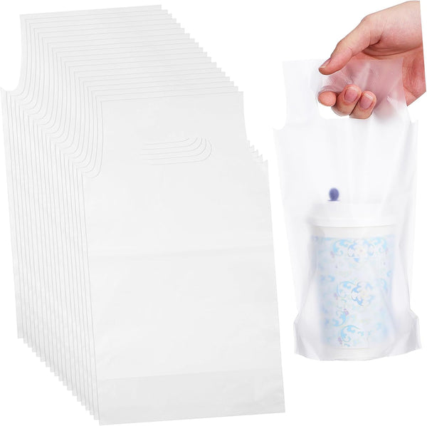 HEALLILY 500pcs Milk Tea Bags Zipper Bag Drinks Bulk Coffee Packages Bulk