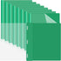 Teling 48 Pcs Clear Front Report Covers with Prongs, Plastic Presentation Folders, 3 Prong Resume Portfolio Folder for
