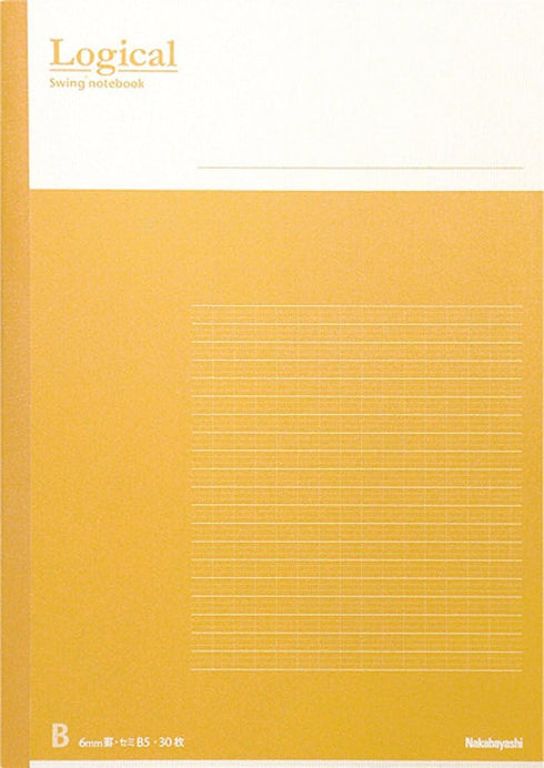 Nakabayashi No B501A-5P Swing Logical Notebook, B5 Size A, Ruled, 5 Books