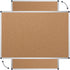 VIZ-PRO Cork Notice Board, 18 X 12 Inches, Cork Bulletin Board with Silver Aluminium Frame by VIZ-PRO