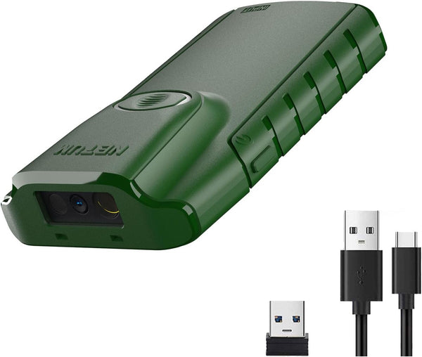 NETUM Bluetooth 1D Barcode Scanner, 3-in-1 Portable CCD Bar Code Reader for Warehouse Inventory