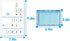 Set of Dry Erase Multiplication and Division Practice Boards, 8" x 12" for Kids, Classroom, Home