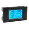 DC Current Voltage Meter with LCD Display, Digital Power Energy Meter DC 6.5-100V 0-20A (with Built-in Shunt)