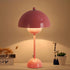 COSYLUX Modern Small Table Lamp for Bedroom, Cute Dome Shade Reflecting Light Reading Lamp for Living Room, Kid's Room