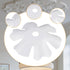 Ioensy 35cm Minimalist Table Pendant Lamp, Floral Design, PVC Flower