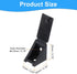 100 90 20x17x20mm uxcell Pcs Degree Plastic Corner Braces, Shelf Right Angle Brackets with Screws for Cabinets
