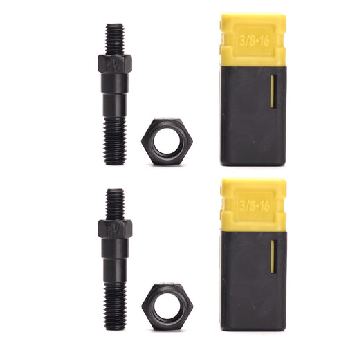 A Series Hand Rivet Nut Gun Mandrel and Nose Pieces Accessory (SAE 3/8-16, 2 Pack)