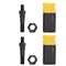 A Series Hand Rivet Nut Gun Mandrel and Nose Pieces Accessory (SAE 3/8-16, 2 Pack)