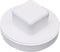 NDS 31P8 PVC S&D Cleanout Plug with 3-Inch MPT Connection for 3-Inch FPT Drain Fittings, White