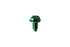 NSI GSH Solid Wire Grounding Hex Head Screw, Green, Pack of 100 for Electrical Applications