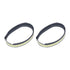SMD LED Light Bead 200Pcs, LCD TV Backlight Bead 6000-6500K White Gold