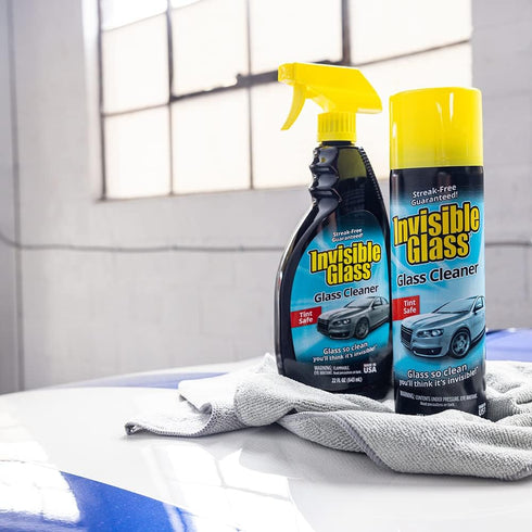 92164-3PK Ammonia-Free, 22 oz (Pack 3) Invisible Glass Premium Glass Cleaner Spray for Car Windshields and Windows