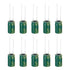 PATIKIL 450V 10uF Electrolytic Capacitors, 10Pcs 10x17mm Aluminum High Frequency Electrolytic Capacitors