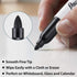 Dry Erase Markers Bulk, 96 Pack Fine Point Tip Black Dry Erase Markers, Low Odor Whiteboard Markers for Back to School, Office, Home, Work On White board & Calendar, Refrigerator. by LAZGOL