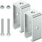 Channel Trolley Track Hanger Bracket for UNISTRUT Strut Channel, 1-5/8 Intermediate Support Bracket, 2 Set