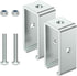 Channel Trolley Track Hanger Bracket for UNISTRUT Strut Channel, 1-5/8 Intermediate Support Bracket, 2 Set