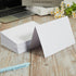 Toperd 50 Pack 4x6 Blank Cards Folded Cardstock Thank You Blank Greeting Cards for Invitations, Wedding, Greeting