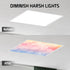 Sunnyhut 2 Pack School,4 2 Fluorescent Light Cover for Ceiling Light - Colorful Clouds Magnetic Light Covers Classroom