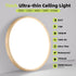 1PACK 5CCT 7Inch 15W 100W Closet hepside Flush Mount LED Ceiling Light Fixture & Equivalent Light Fixture,Small Round