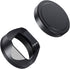 Metal Square Lens Hood (with Cover) with 49mm UV Filter Adapter Ring
