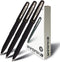 Rollerball Pens Gel Ink Office Pens, 12 Pack 0.7mm Black