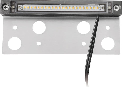 GKOLED Hardscape Light, 6.8 Inch Paver Wall Light, 4W 2700K LED, Solid Aluminum Housing, 12V AC/DC, Gray, UL Listed