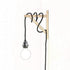 2-Pack 15 E26 E27 HESSION Feet Plug in Pendant Light, Black Extension Hanging Lantern Cord Cable with in-Line On/Off